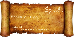 Szokola Aida névjegykártya